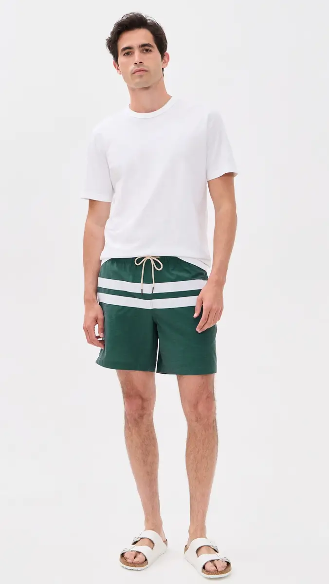 Fair Harbor x Foot Joy Bayberry Swim Trunks 7 | Thumbnail 5 Fair Harbor x Foot Joy Bayberry Swim Trunks 7 | Thumbnail 5