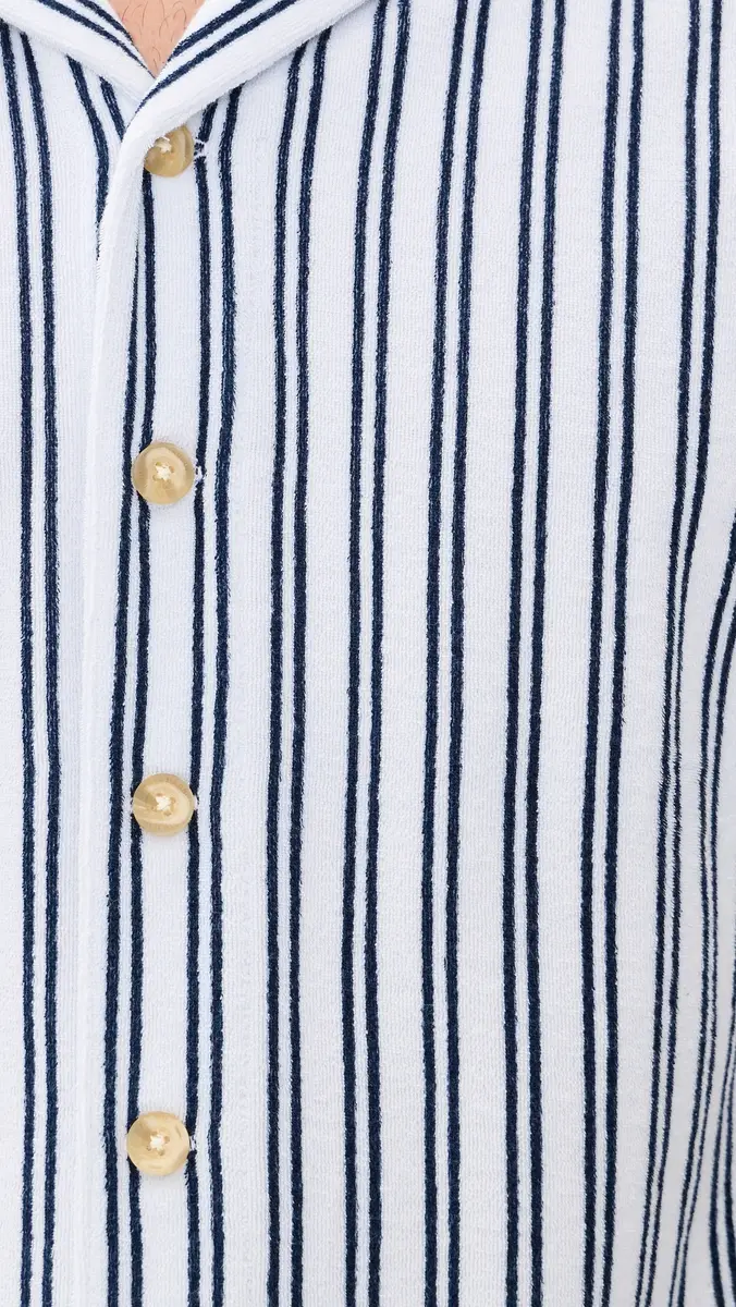 Fair Harbor x Foot Joy Ravello Terry Short Sleeve Button Down | Thumbnail 6 Fair Harbor x Foot Joy Ravello Terry Short Sleeve Button Down | Thumbnail 6