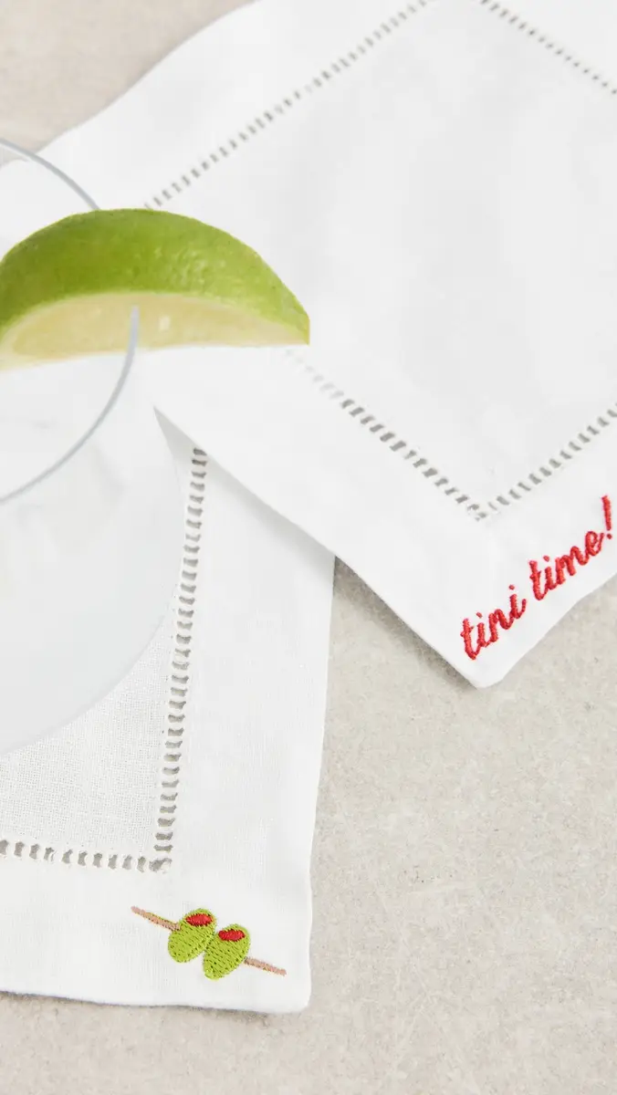 Abbode Tini Time Napkins | Thumbnail 4
