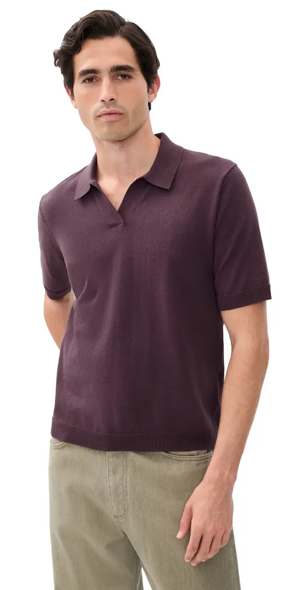 Norse Projects Anholt Cotton Paper Polo Top