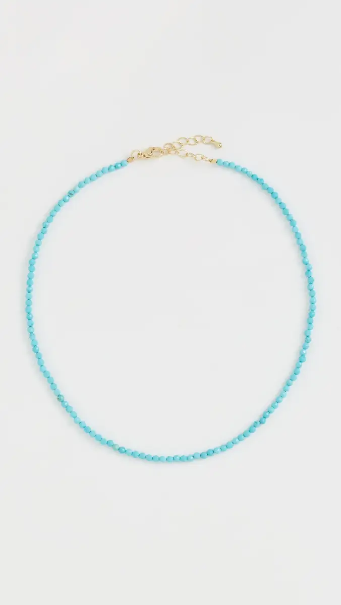 By Adina Eden Colored Bead Choker Necklace | Thumbnail 2