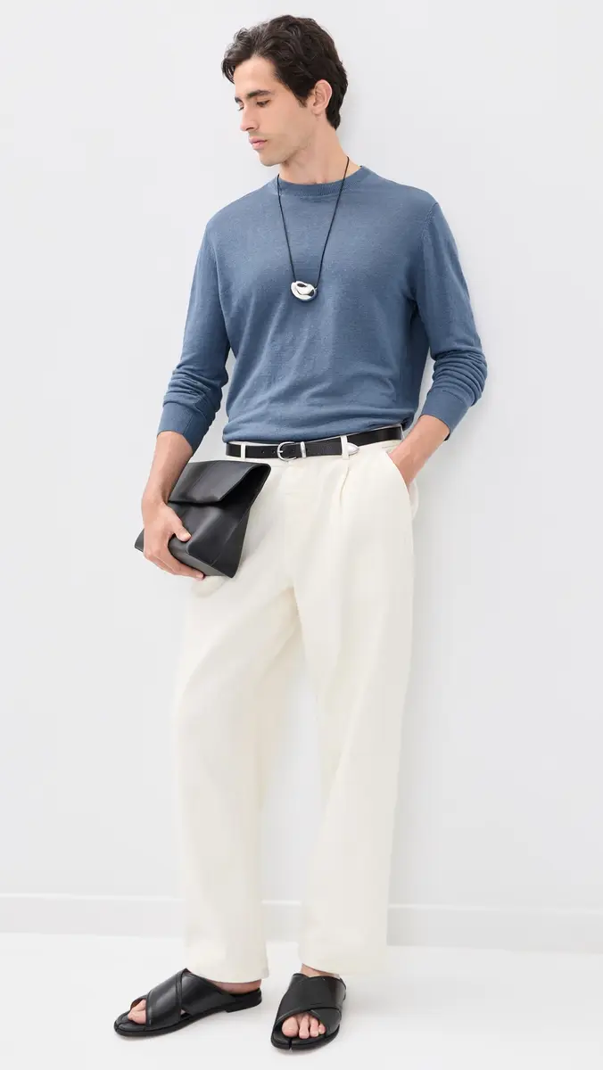 NN07 Ten Linen Sweater | Thumbnail 5
