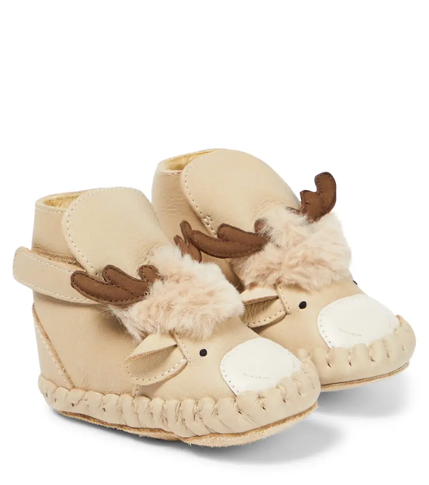 DONSJE Baby Kapi Reindeer leather booties | Image 1 DONSJE Baby Kapi Reindeer leather booties | Image 1