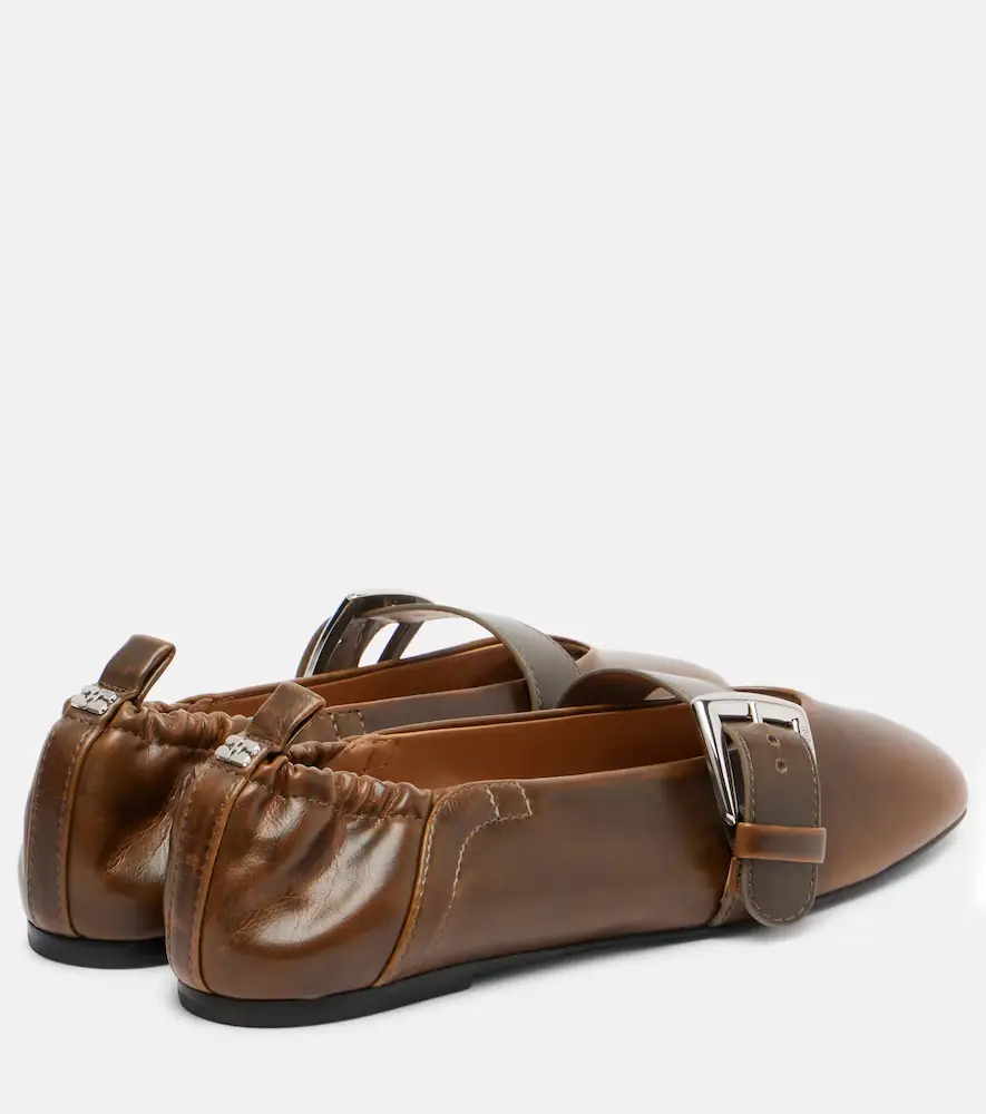 Ganni Butterfly Mary Jane flats | Thumbnail 2 Ganni Butterfly Mary Jane flats | Thumbnail 2