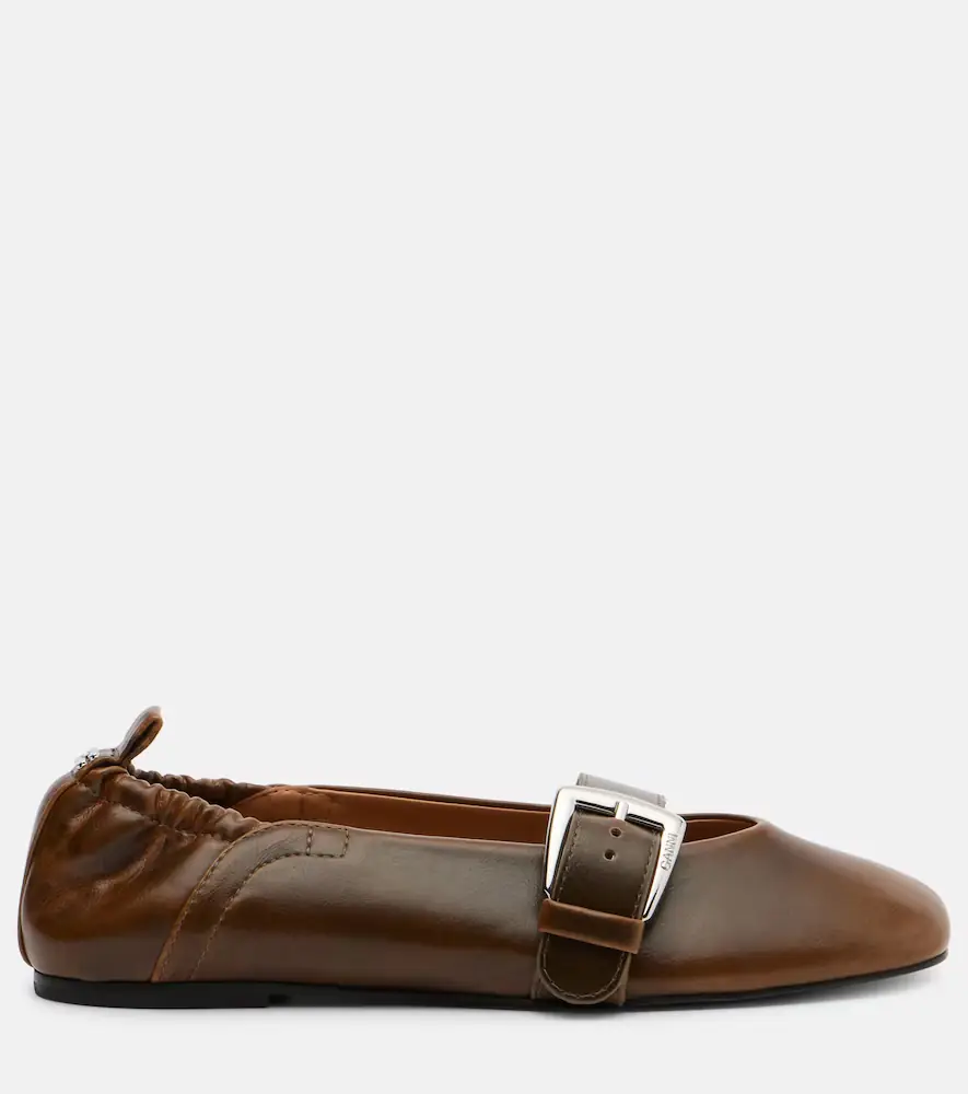 Ganni Butterfly Mary Jane flats | Thumbnail 4 Ganni Butterfly Mary Jane flats | Thumbnail 4