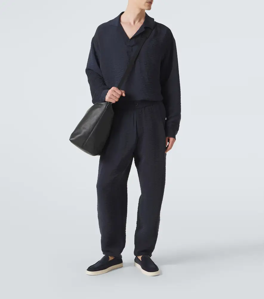 Giorgio Armani Seersucker polo shirt | Thumbnail 2