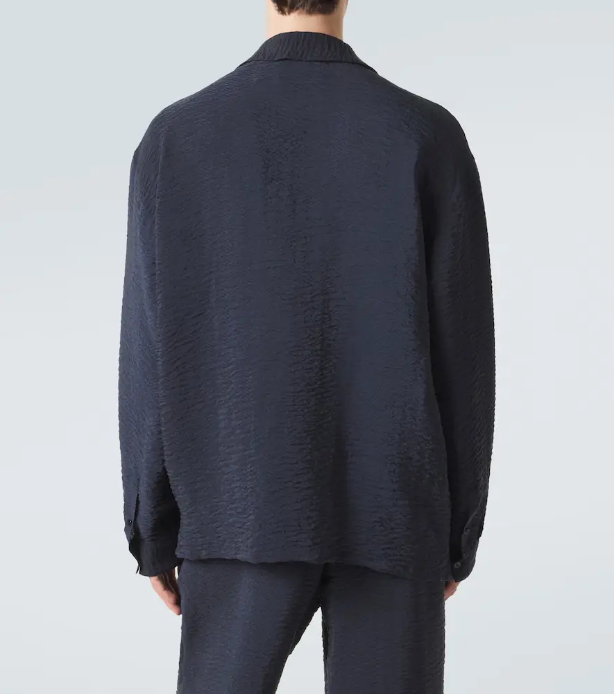 Giorgio Armani Seersucker polo shirt | Thumbnail 3