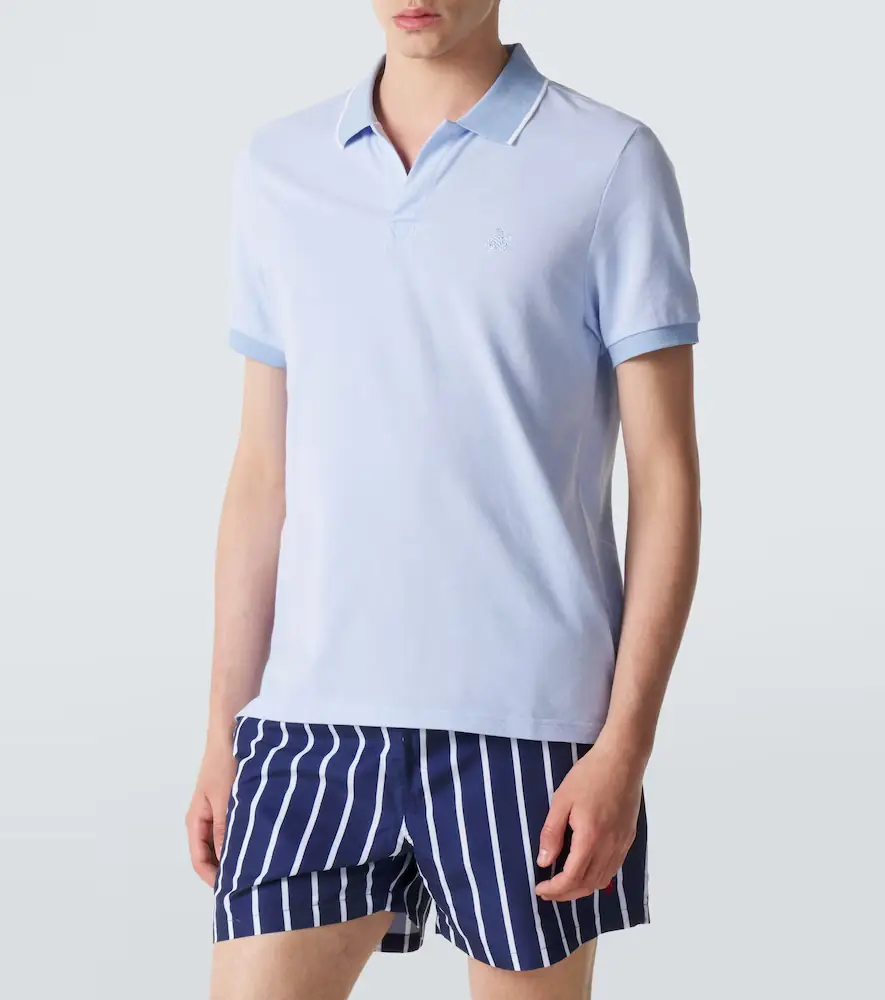 Vilebrequin Cotton piqué polo shirt | Thumbnail 2