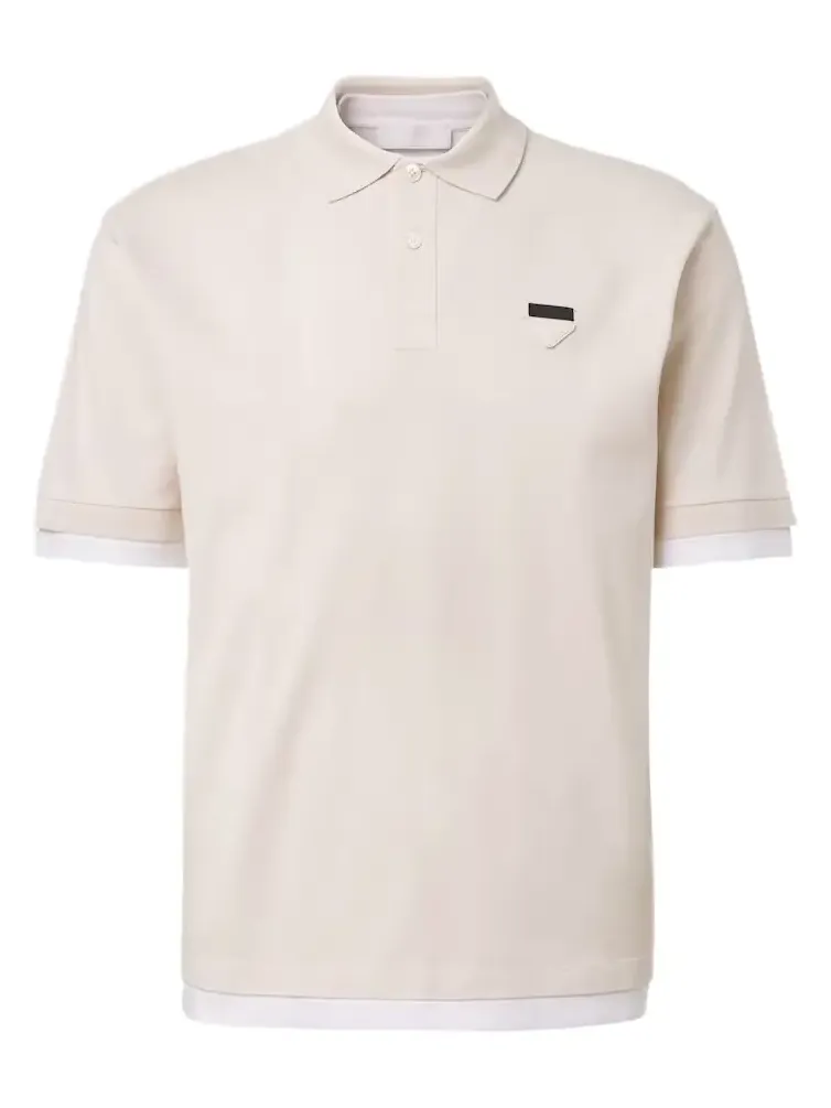 Cotton polo shirt