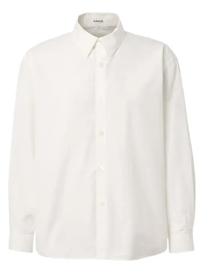 Cotton poplin shirt