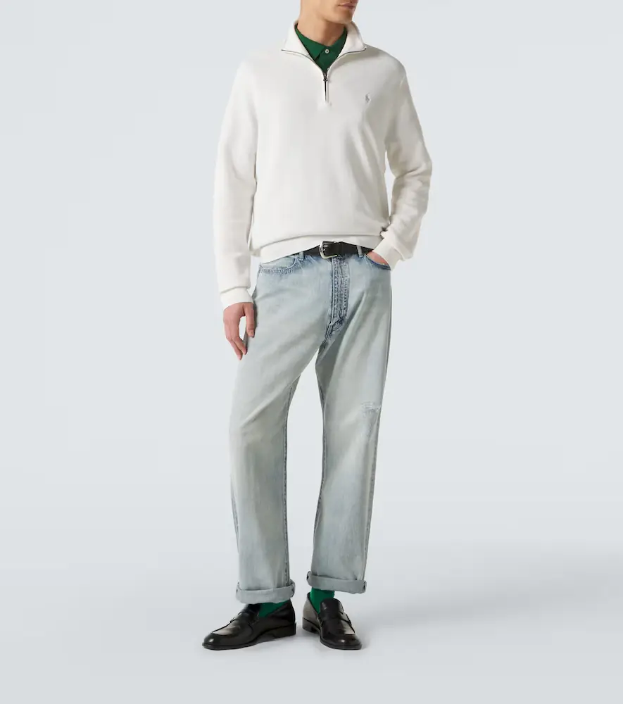 Polo Ralph Lauren Cotton half-zip sweater | Thumbnail 5 Polo Ralph Lauren Cotton half-zip sweater | Thumbnail 5