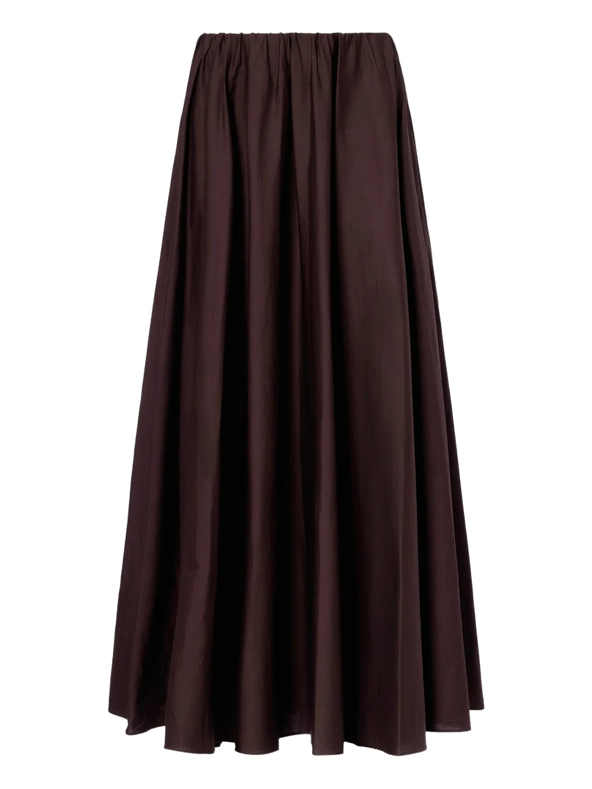 Milano pleated cotton-blend maxi skirt Milano pleated cotton-blend maxi skirt