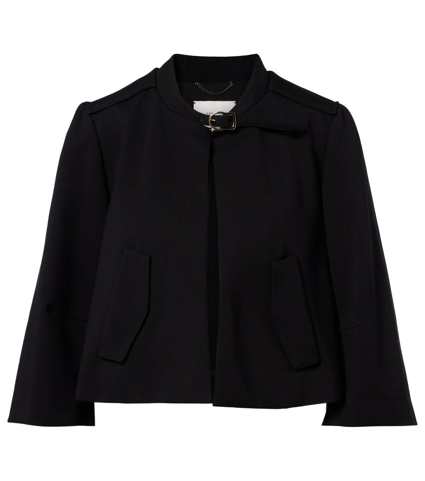 Emotional Essence jersey cropped jacket Emotional Essence jersey cropped jacket