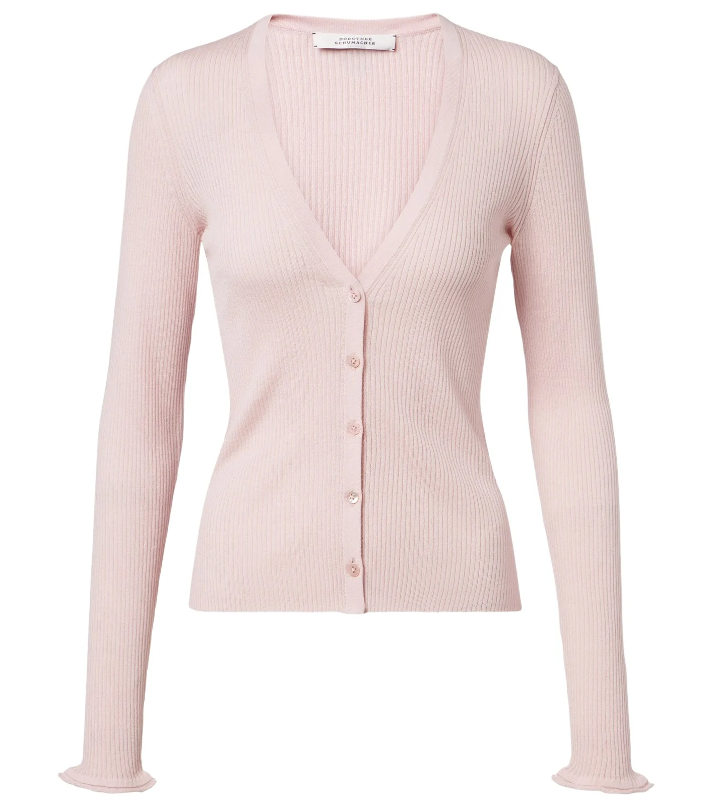 Refined Essentials wool and cotton cardigan Refined Essentials wool and cotton cardigan
