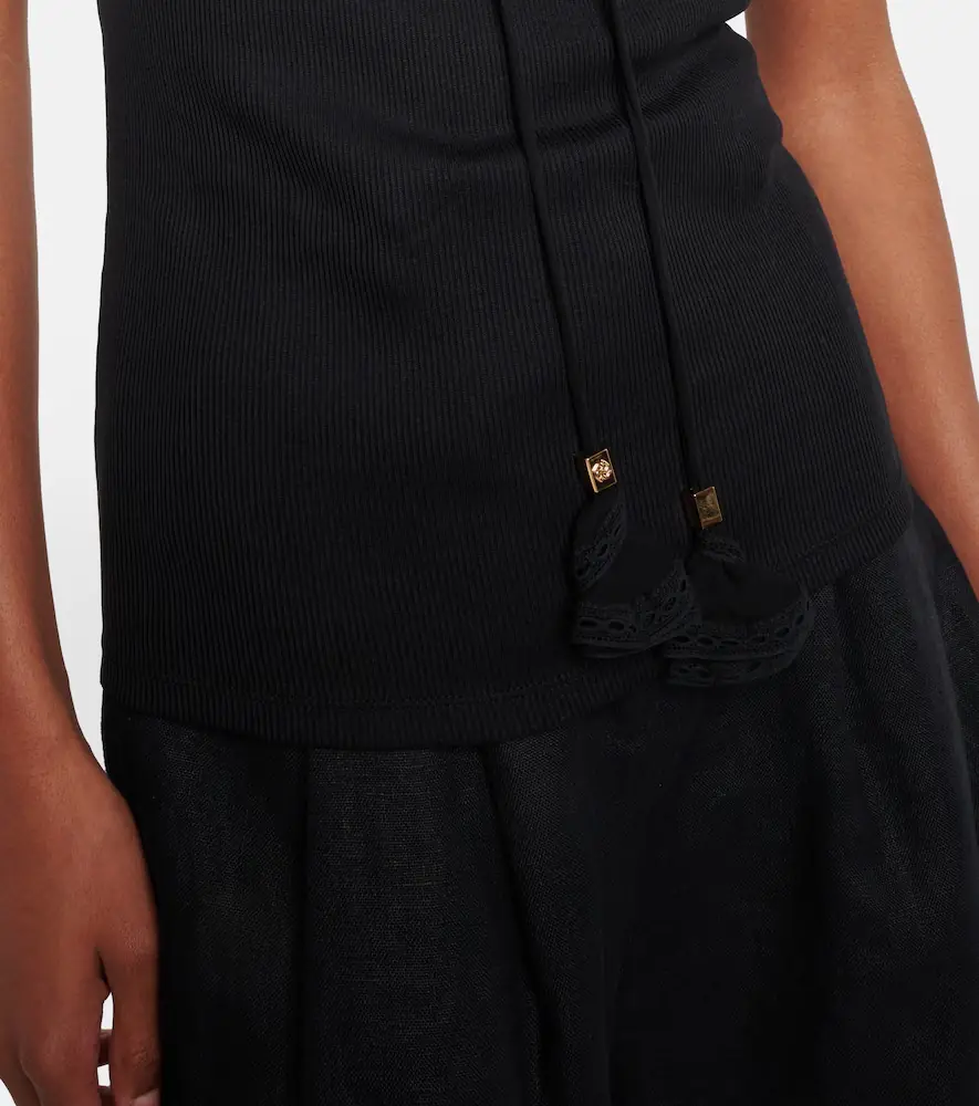 Dorothee Schumacher Pure Sleekness ribbed-knit cotton tank top | Thumbnail 2 Dorothee Schumacher Pure Sleekness ribbed-knit cotton tank top | Thumbnail 2