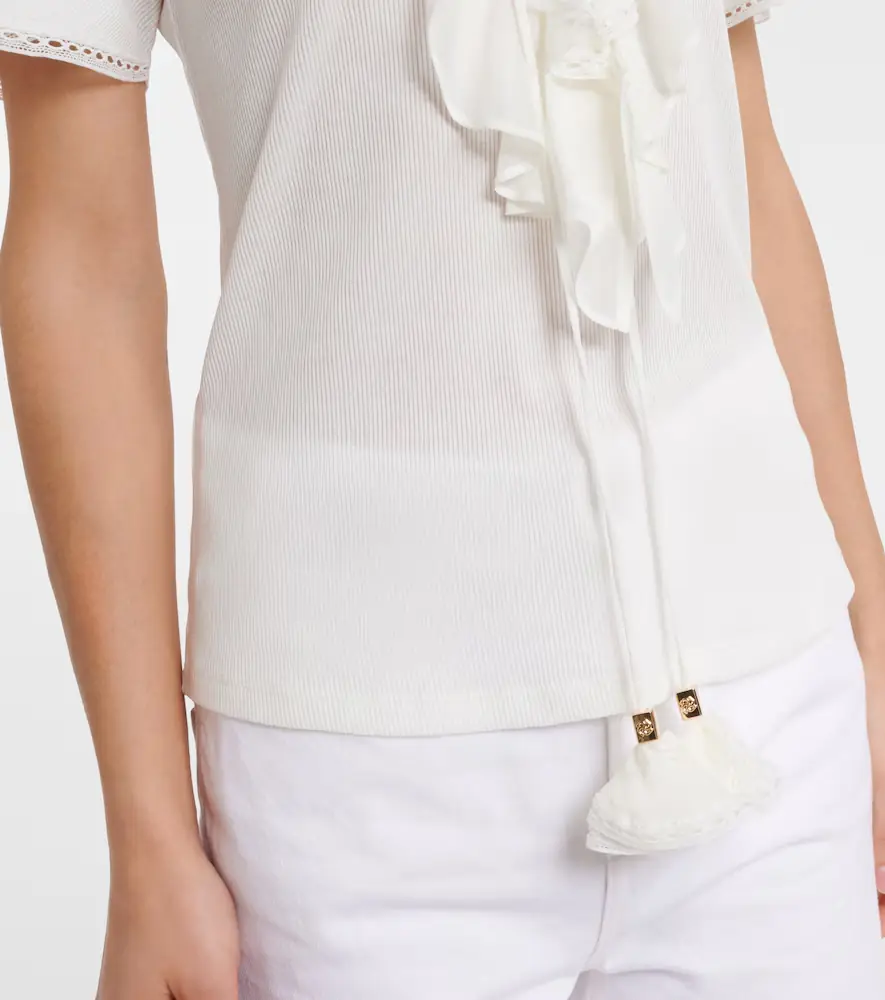 Dorothee Schumacher Pure Sleekness ribbed-knit cotton top | Thumbnail 2 Dorothee Schumacher Pure Sleekness ribbed-knit cotton top | Thumbnail 2