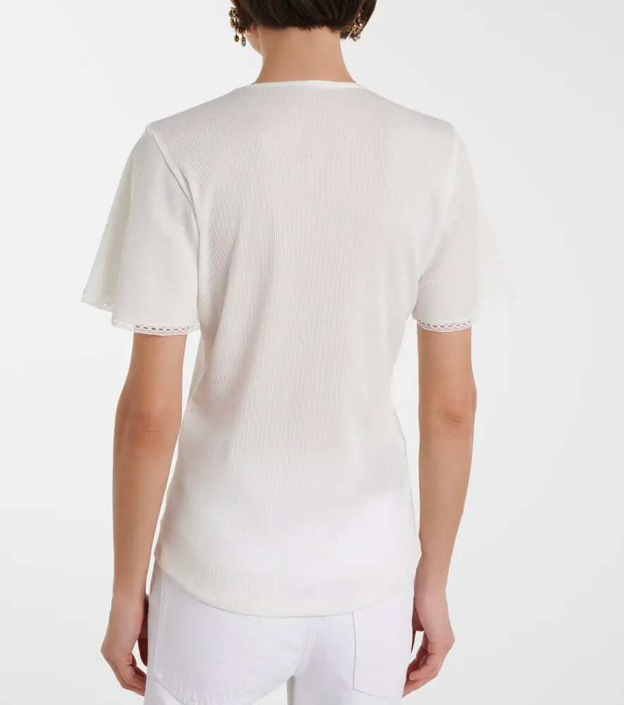 Dorothee Schumacher Pure Sleekness ribbed-knit cotton top | Thumbnail 4 Dorothee Schumacher Pure Sleekness ribbed-knit cotton top | Thumbnail 4