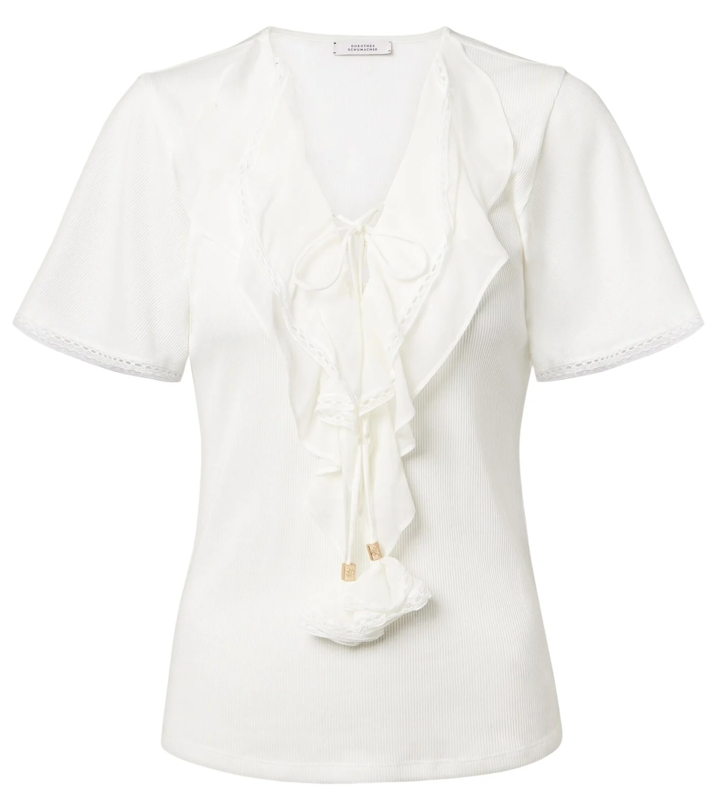 Pure Sleekness ribbed-knit cotton top Pure Sleekness ribbed-knit cotton top