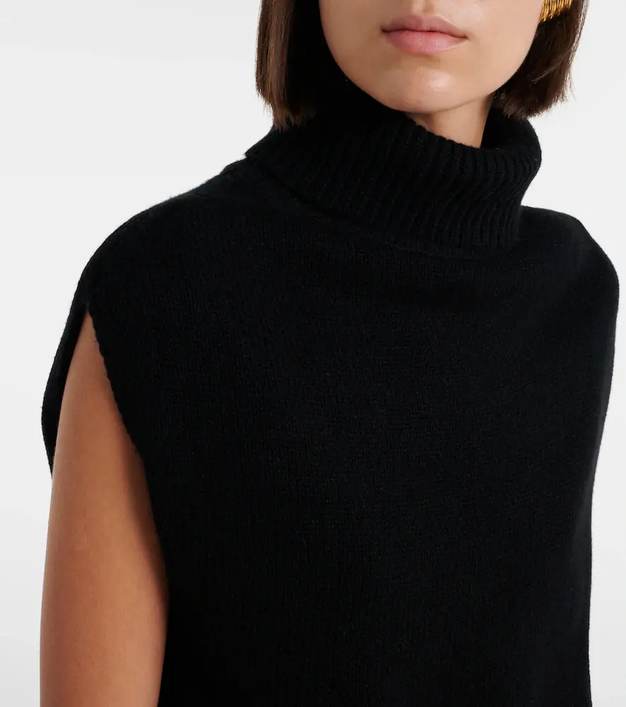 Jardin des Orangers Turtleneck wool and cashmere sweater vest | Thumbnail 3 Jardin des Orangers Turtleneck wool and cashmere sweater vest | Thumbnail 3