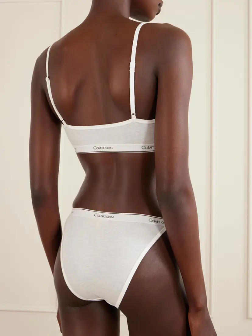 Calvin Klein Collection Thea Cotton-blend Briefs | Thumbnail 3 Calvin Klein Collection Thea Cotton-blend Briefs | Thumbnail 3