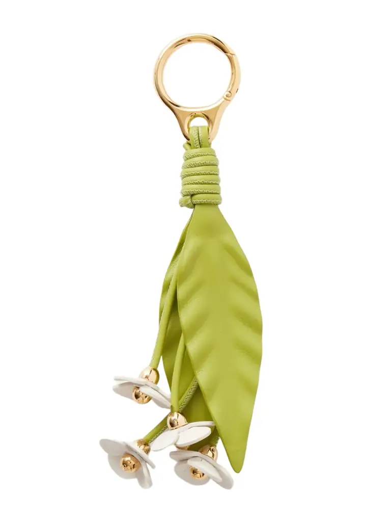 Loewe + Paula Ibiza Strawberry Flower Leather Charm | Image 1 Loewe + Paula Ibiza Strawberry Flower Leather Charm | Image 1