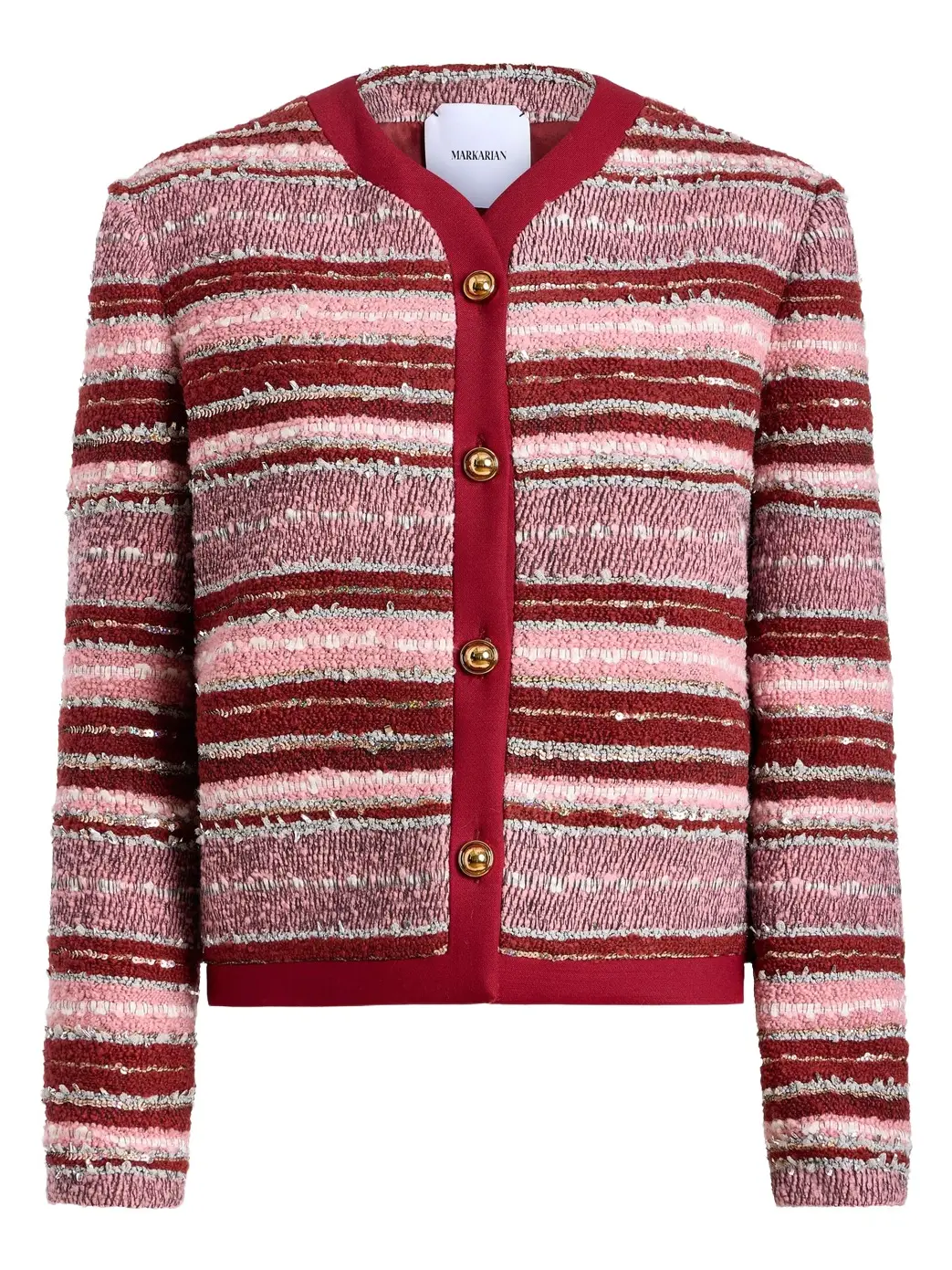 Markarian Falcon Sequin Tweed Jacket