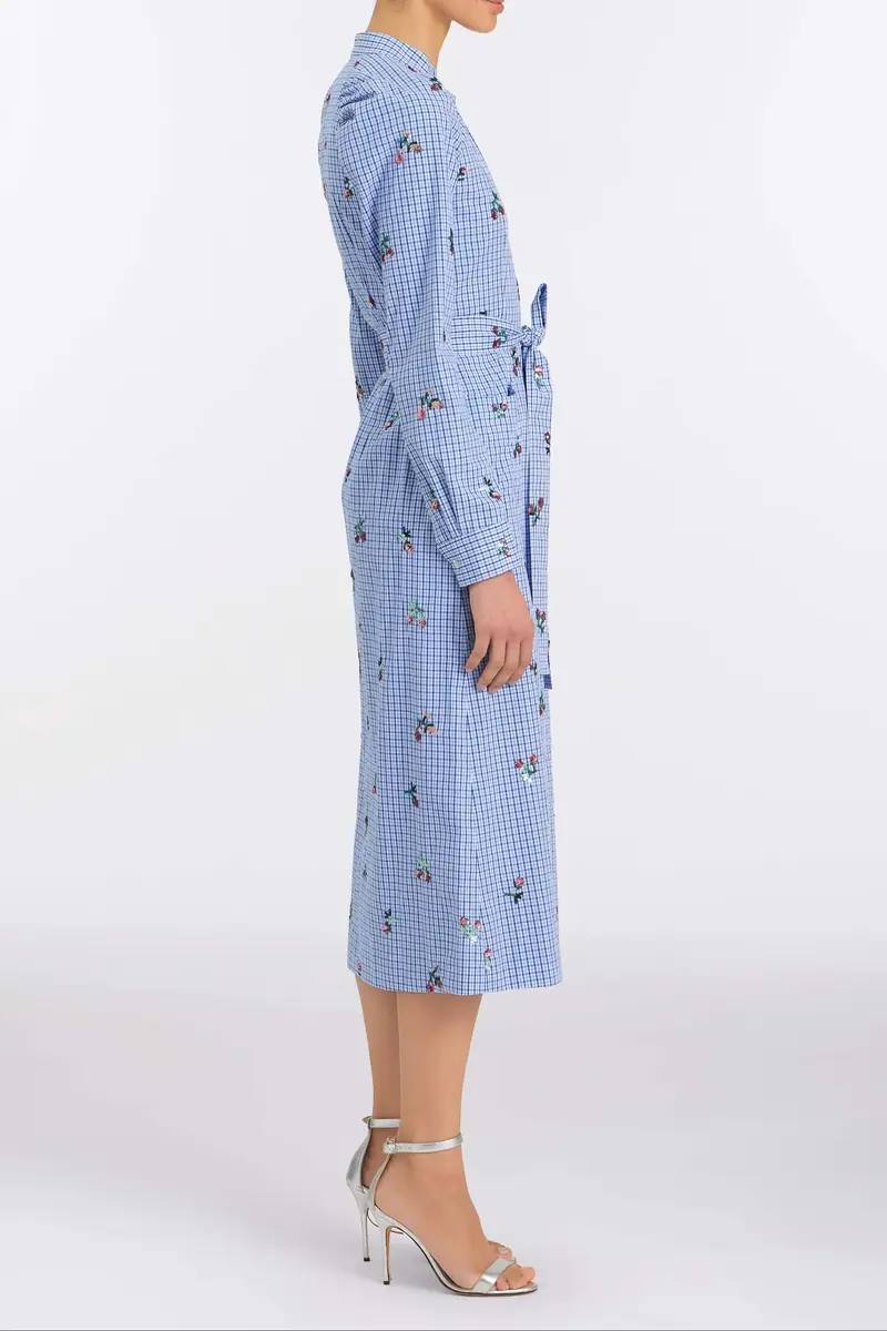 Markarian Gazania Sequin Embroidery Shirt Dress | Thumbnail 3