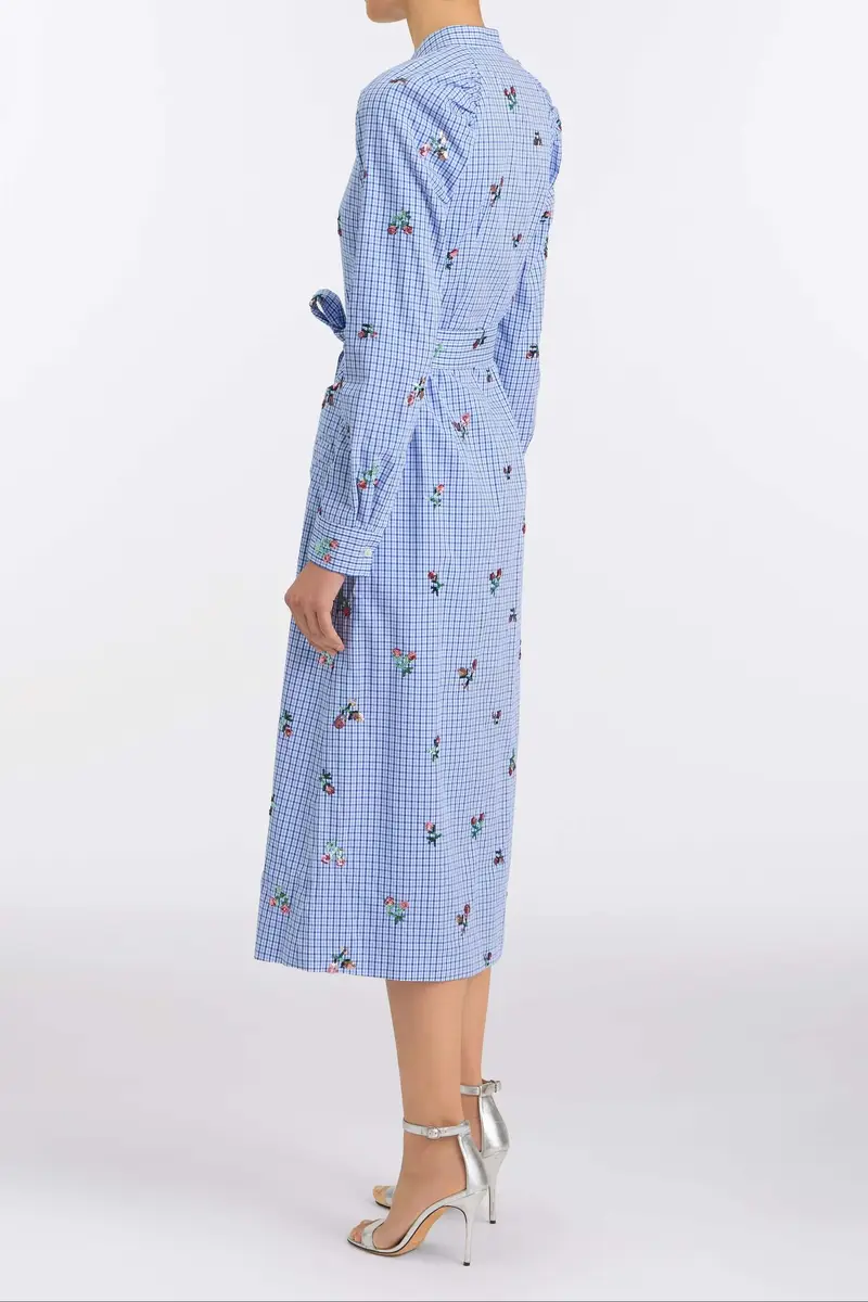 Markarian Gazania Sequin Embroidery Shirt Dress | Thumbnail 4