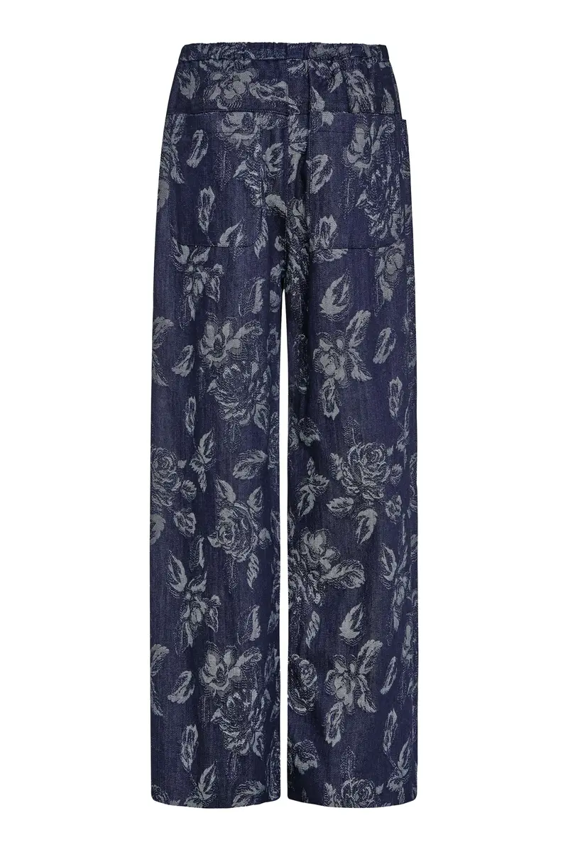 Markarian Ila Floral Denim Trousers | Thumbnail 5