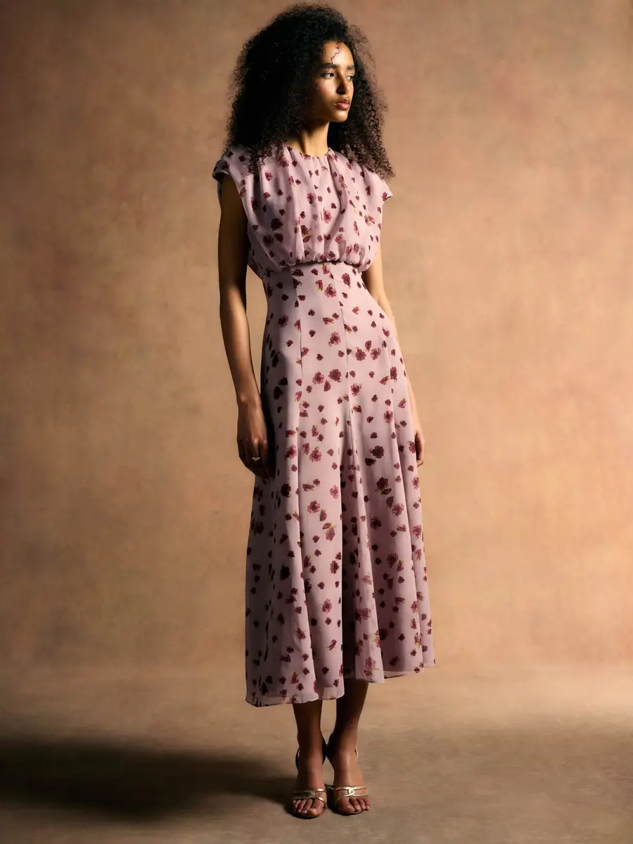 Markarian Kalahari Dusty Rose Dress | Thumbnail 7