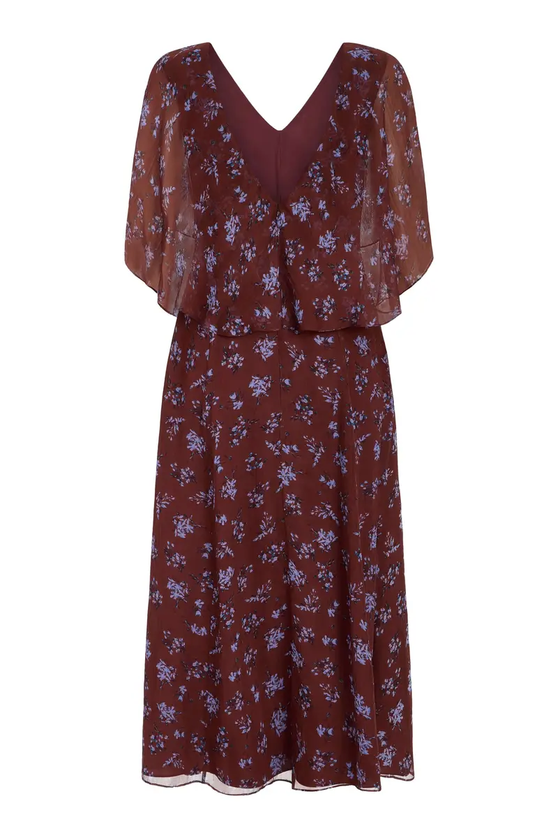 Markarian Marina Maroon Midi Dress | Thumbnail 5 Markarian Marina Maroon Midi Dress | Thumbnail 5