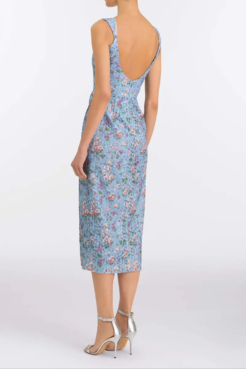 Markarian Marla Lace Wrap Skirt Midi Dress | Thumbnail 4 Markarian Marla Lace Wrap Skirt Midi Dress | Thumbnail 4