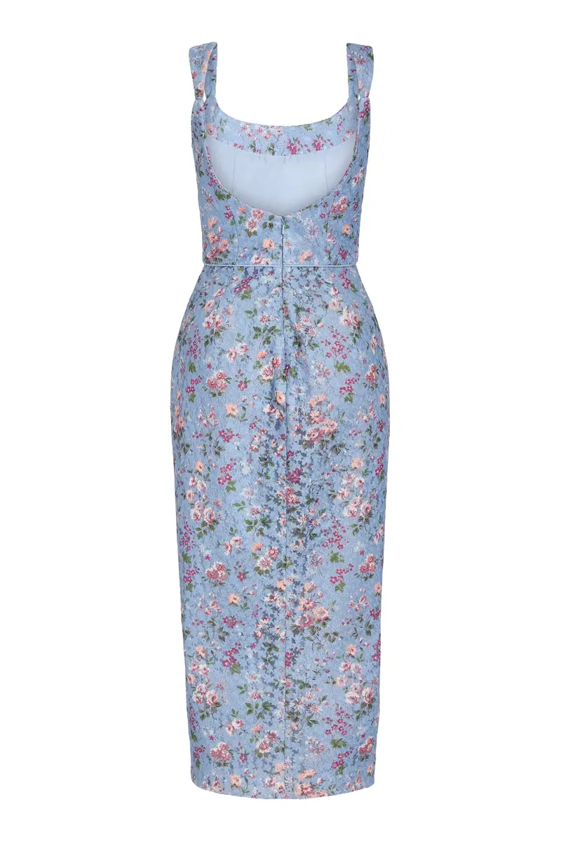 Markarian Marla Lace Wrap Skirt Midi Dress | Thumbnail 5 Markarian Marla Lace Wrap Skirt Midi Dress | Thumbnail 5