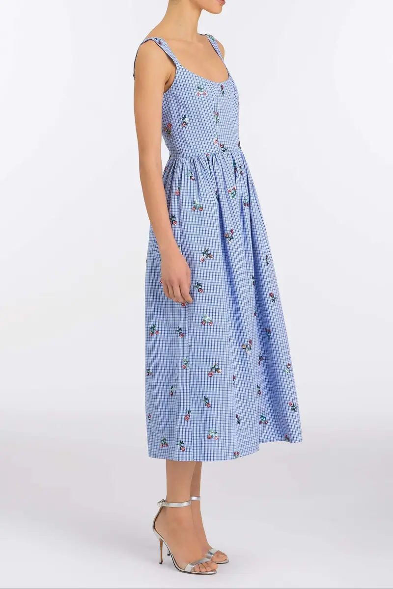 Markarian Nara Sequin Embroidery Midi Dress | Thumbnail 3 Markarian Nara Sequin Embroidery Midi Dress | Thumbnail 3