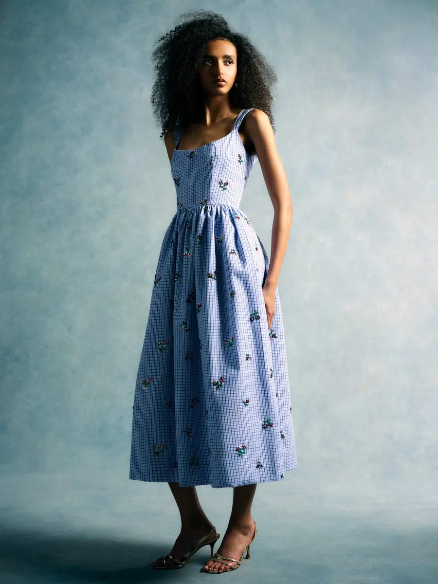 Markarian Nara Sequin Embroidery Midi Dress | Thumbnail 7 Markarian Nara Sequin Embroidery Midi Dress | Thumbnail 7