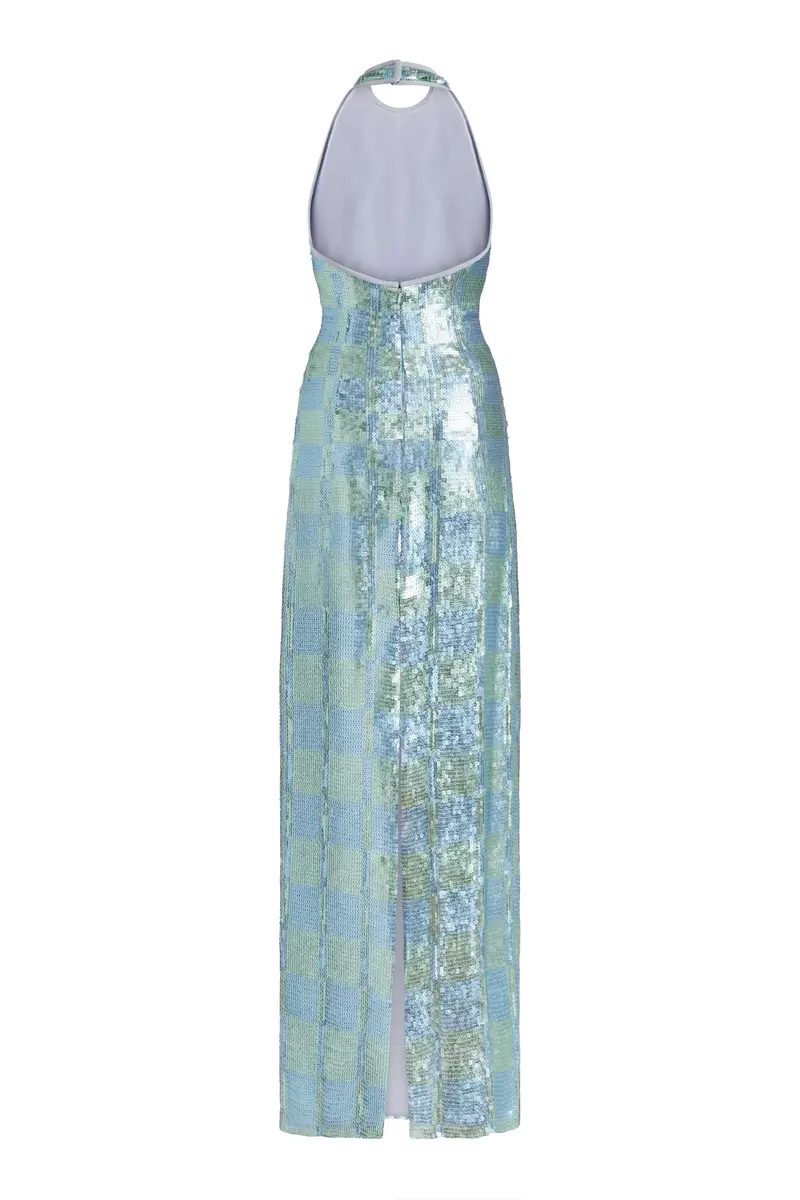 Markarian Nerine Gingham Sequin Gown | Thumbnail 5 Markarian Nerine Gingham Sequin Gown | Thumbnail 5