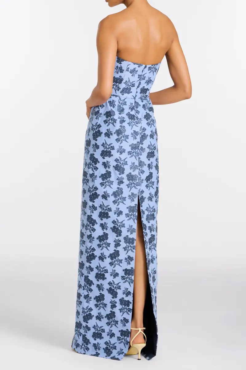 Markarian Rita Navy Bouquet Gown | Thumbnail 6