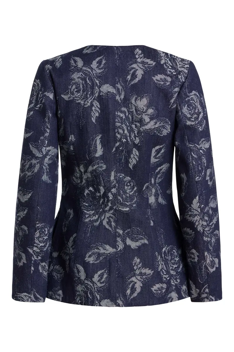 Markarian Savane Floral Denim Jacket Top | Thumbnail 5 Markarian Savane Floral Denim Jacket Top | Thumbnail 5