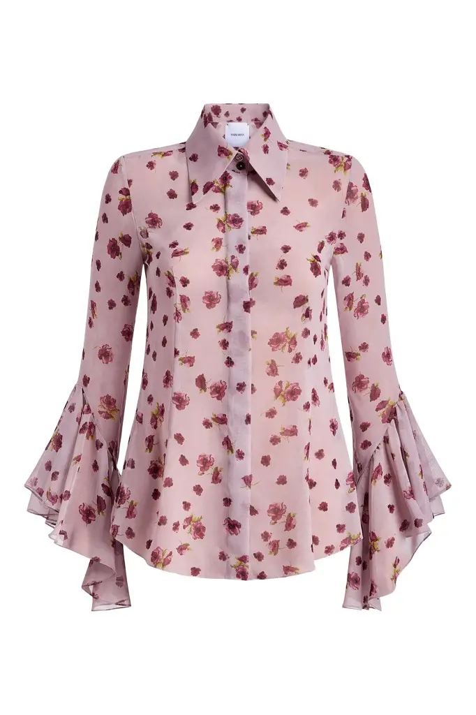 Wilma Dusty Rose Button Down Wilma Dusty Rose Button Down