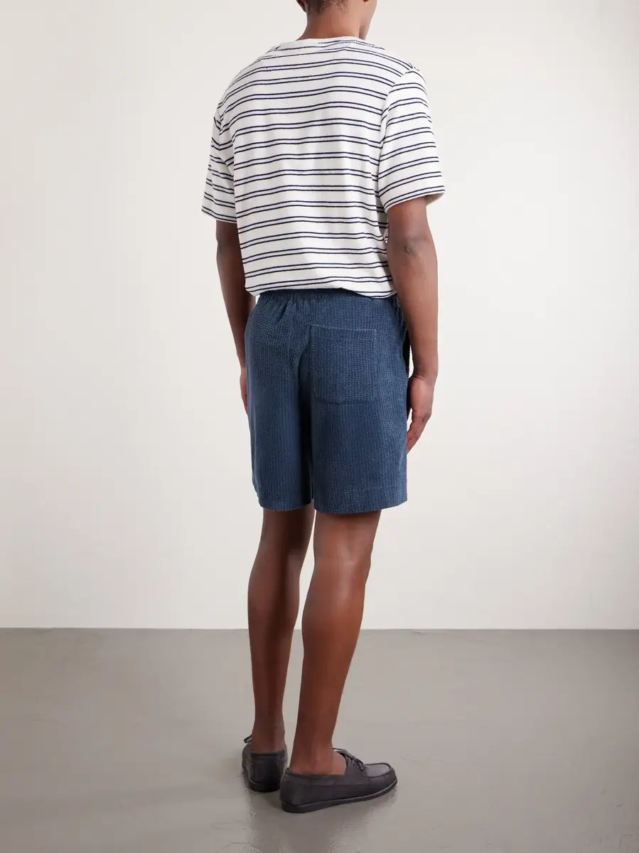 MR P. Waffle-Knit Cotton-Terry Shorts | Thumbnail 4 MR P. Waffle-Knit Cotton-Terry Shorts | Thumbnail 4