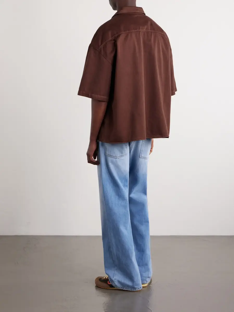 Loewe + Paula's Ibiza Logo-Embroidered Cotton Shirt | Thumbnail 4 Loewe + Paula's Ibiza Logo-Embroidered Cotton Shirt | Thumbnail 4