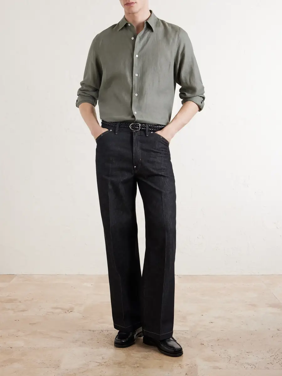 Aimé Leon Dore Linen Shirt | Thumbnail 2 Aimé Leon Dore Linen Shirt | Thumbnail 2