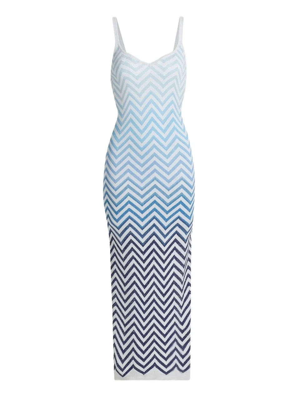 Milly Women's Mica Gradient Zigzag Cover-Up Dress