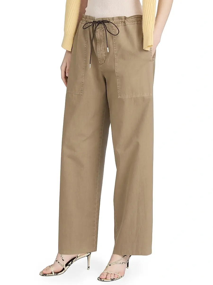 Frame Women's The Gallery Cotton Pants | Thumbnail 5 Frame Women's The Gallery Cotton Pants | Thumbnail 5