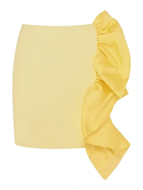 Women's Taffeta Ruffle Miniskirt Women's Taffeta Ruffle Miniskirt