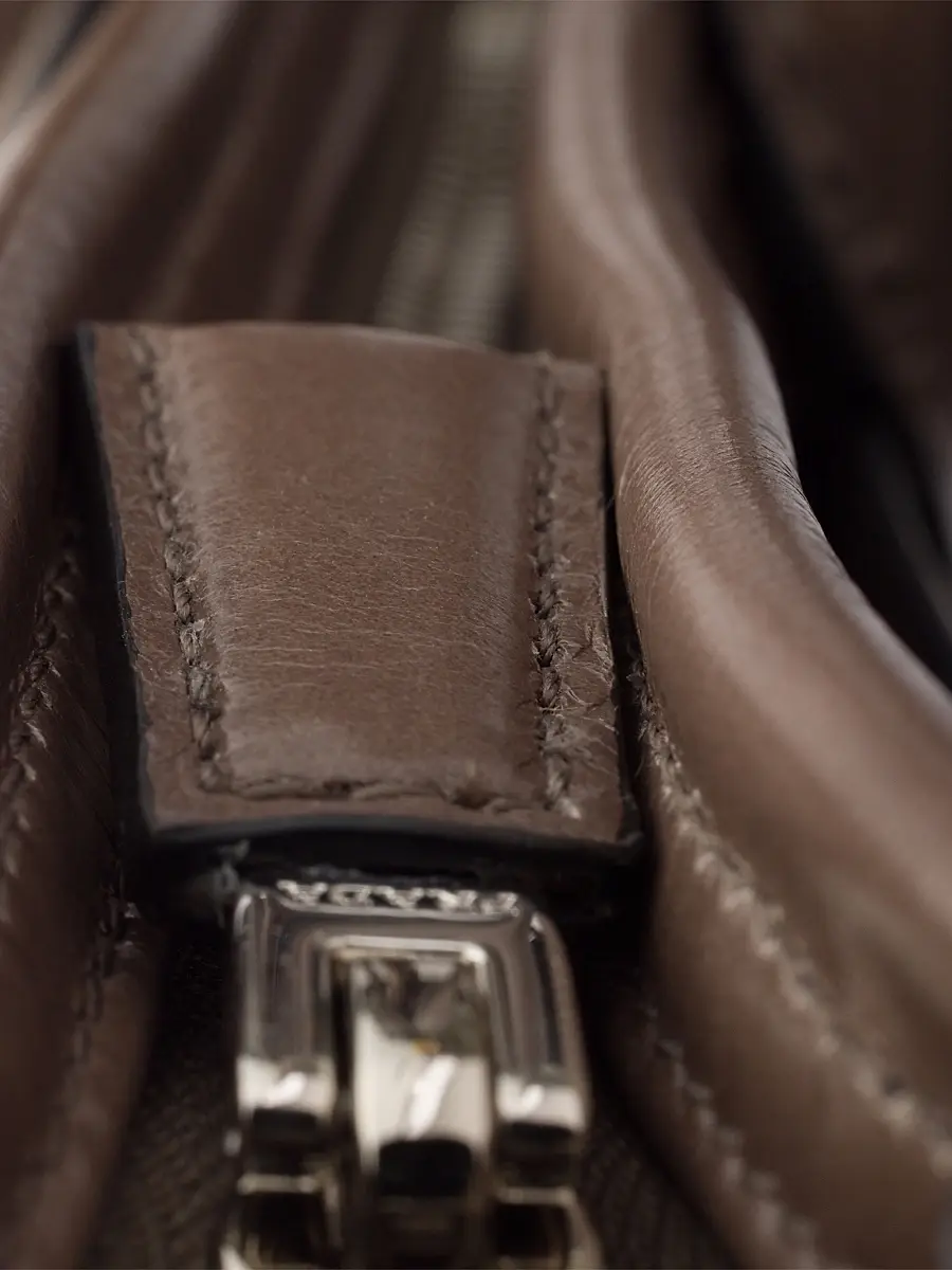Prada Men's Leather Tote Bag | Thumbnail 9 Prada Men's Leather Tote Bag | Thumbnail 9