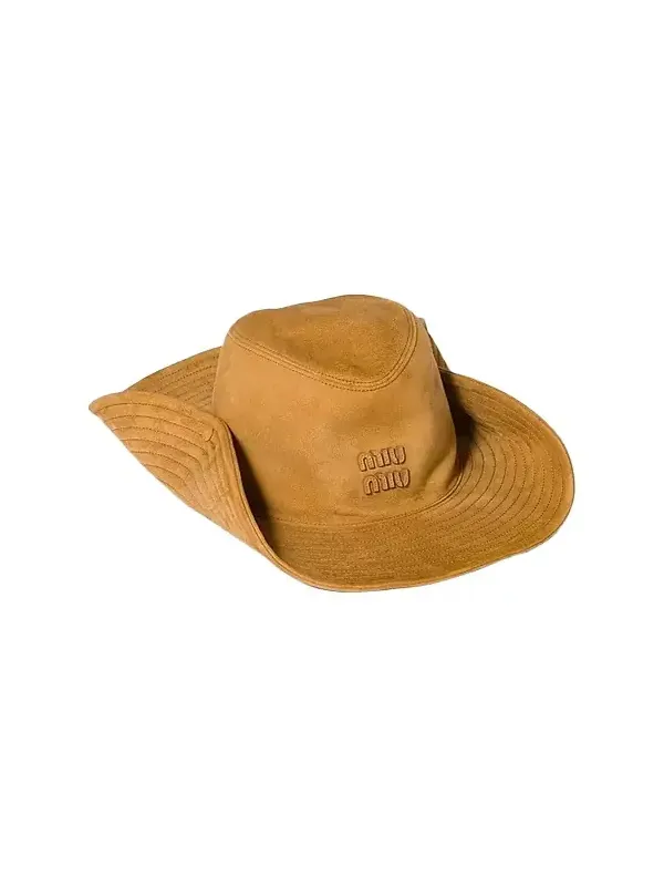 Miu Miu Women's Suede Cowboy Hat
