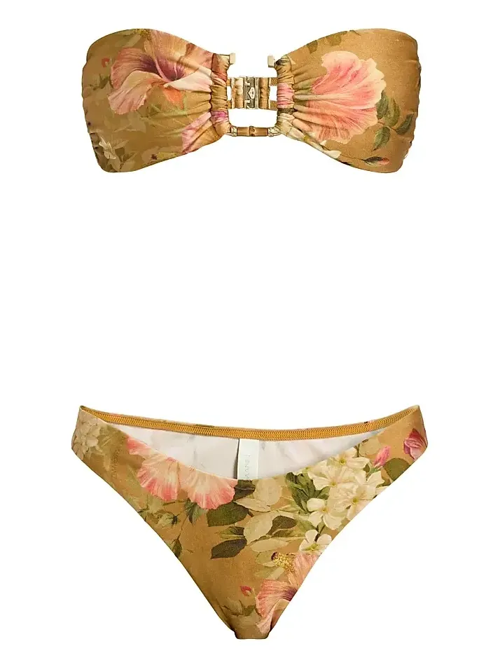 Zimmermann Women's Mahon Bamboo-Trim Bikini