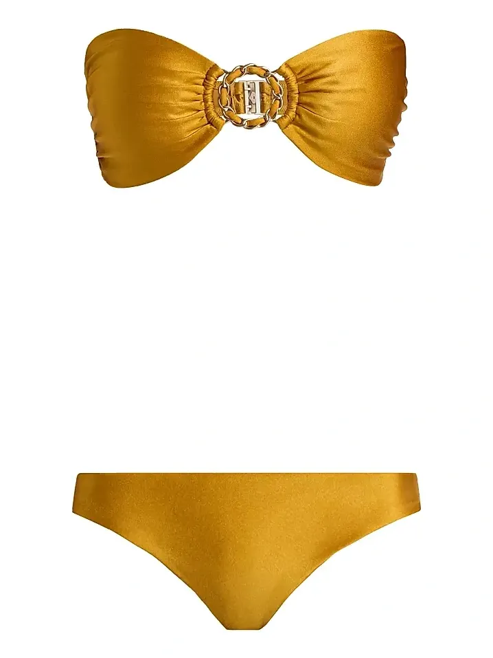 Zimmermann Women's Roselight Chain-Trim Bikini