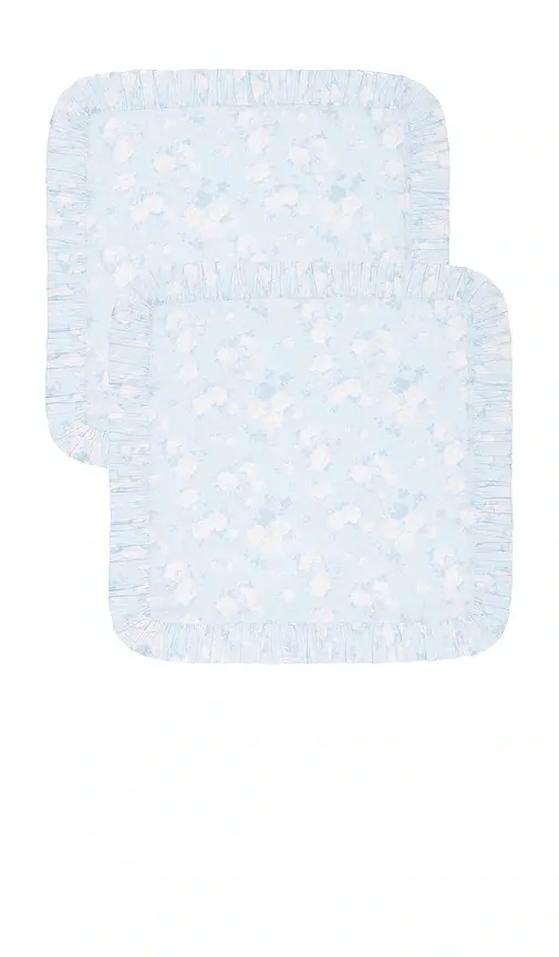 LoveShackFancy Ruffled Euro Pillow | Image 1 LoveShackFancy Ruffled Euro Pillow | Image 1